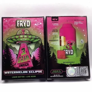 Product packaging on a clean background